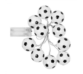 Boland Guirlande de Lampes Football LED avec 10 Lampes 140cm | par unité Boland Guirlande de Lampes Football LED avec 10 Lampes 140cm | par unité