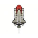Space Shuttle Kaarsje 8x5cm | 1 stuks Space Shuttle Kaarsje 8x5cm | 1 stuks