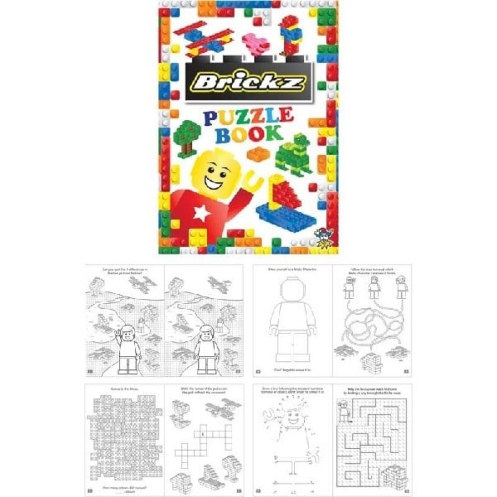 Henbrandt Lego Puzzleheft 10.5x14.5cm | pro Einheit