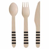 Amscan Football Wooden Cutlery Kicker Party | 24 pieces Amscan Football Wooden Cutlery Kicker Party | 24 pieces