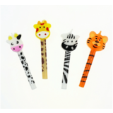 Jungle Safari candles 7cm | 4 pieces