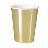 Beker Goud 350ml | 8 stuks Beker Goud 350ml | 8 stuks