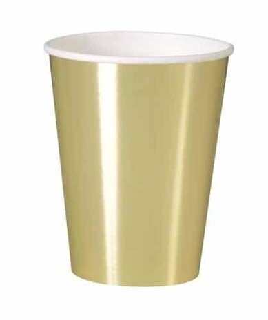Cup gold 350ml | 8 pieces Cup gold 350ml | 8 pieces