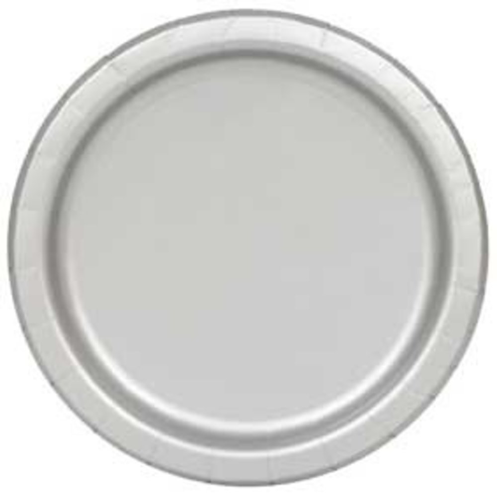 Plates Silver 23cm | 16 pieces Plates Silver 23cm | 16 pieces