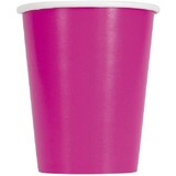 Cups Neon Pink Fuchsia 250ml | 14 Stücke Cups Neon Pink Fuchsia 250ml | 14 Stücke