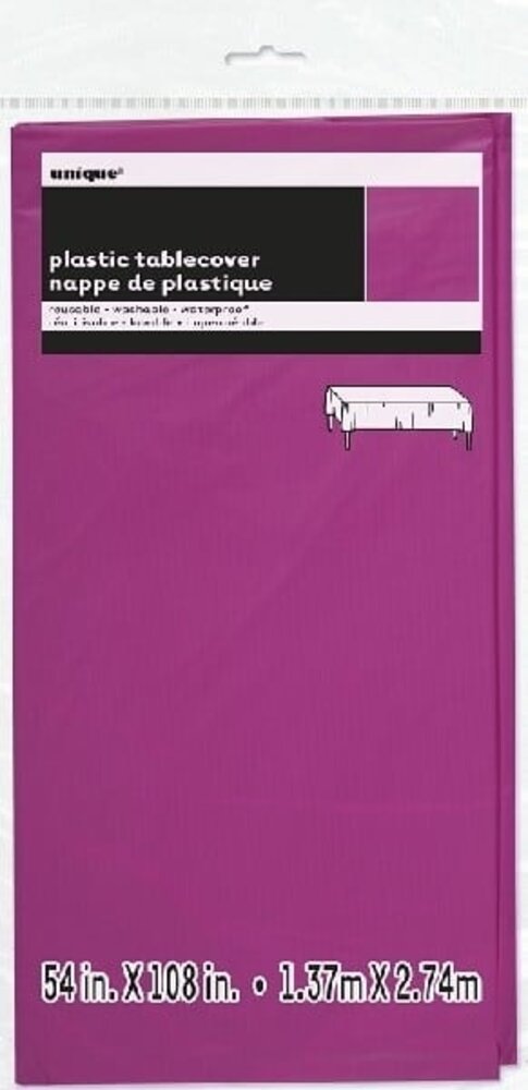 Tischdecke Neon Pink Fuchsia | 137x274cm Tischdecke Neon Pink Fuchsia | 137x274cm