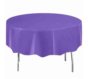 Tafelkleed Rond Neon Paars | 213cm Tafelkleed Rond Neon Paars | 213cm