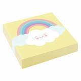 Servetten Rainbow & Cloud 25x25cm  | 20 stuks