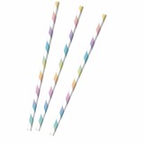Amscan Buvez des pailles Rainbow & Cloud Papier 20cm | 12 pièces Amscan Buvez des pailles Rainbow & Cloud Papier 20cm | 12 pièces