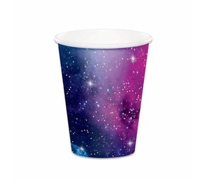 Cups Galaxy Space Party 266ml | 8 pieces