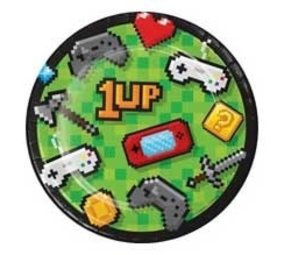 Plates Game Party 18cm | 8 pieces Plates Game Party 18cm | 8 pieces