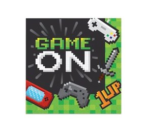 Creative Converting Napkins game party 33x33cm | 16 pieces