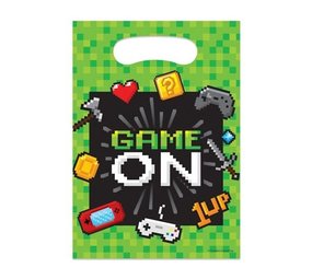 Creative Converting Hand -out -Taschen -Spielparty 16,5x23cm | 8 Stücke