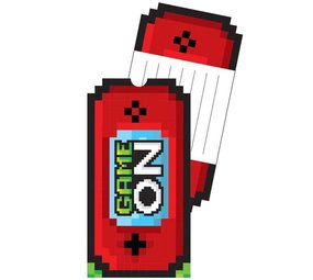 Creative Converting Invitations Game Party 15x8cm | 8 pièces