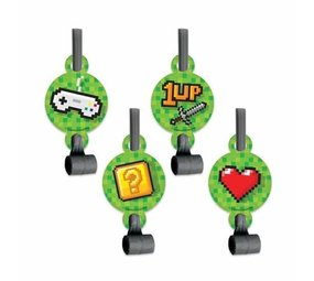 Creative Converting Roltongen Game Party | 8 stuks Creative Converting Roltongen Game Party | 8 stuks