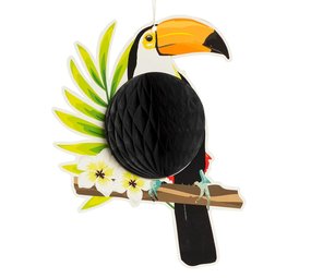 Boland Honeycomb Hawaii Toekan 25x19cm | per stuk Boland Honeycomb Hawaii Toekan 25x19cm | per stuk