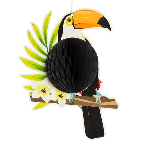 Boland Honeycomb hawaii Toucan 25x19cm | par unité Boland Honeycomb hawaii Toucan 25x19cm | par unité