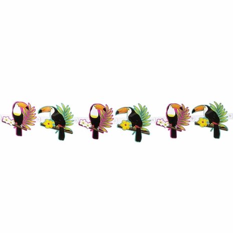 Garland Hawaii Toucan Carton | 160cm Garland Hawaii Toucan Carton | 160cm