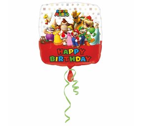 Helium Balloon Team Super Mario | 43 cm Helium Balloon Team Super Mario | 43 cm