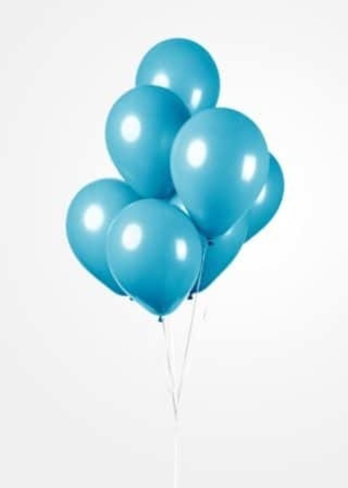 Blue Ocean Luftballons 30 cm | 25 Stücke Blue Ocean Luftballons 30 cm | 25 Stücke