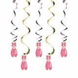 Hangdecoratie Ballet twinkle toes | 5 stuks Hangdecoratie Ballet twinkle toes | 5 stuks