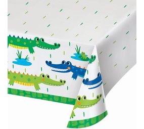 Creative Converting NappeCloth Alligator Crocodiles | 137x259cm Creative Converting NappeCloth Alligator Crocodiles | 137x259cm