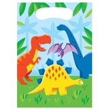 Creative Converting Dinosaurus Freunde verteilten Taschen 16x23cm | 8 Stücke Creative Converting Dinosaurus Freunde verteilten Taschen 16x23cm | 8 Stücke