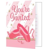 Invitation Twinkle Toes Ballet | 8 pieces Invitation Twinkle Toes Ballet | 8 pieces