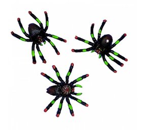 Spiders Set Plastic | 8 pieces