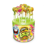 Johny Bee Lolly's fruitmix assorti | per silo van 100 stuks Johny Bee Lolly's fruitmix assorti | per silo van 100 stuks