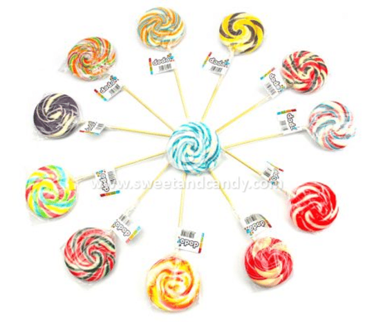 Lollipops en spirale 30 gr. | par unité Lollipops en spirale 30 gr. | par unité