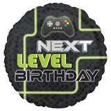 Helium ballon Next Level Game leeg | 45cm