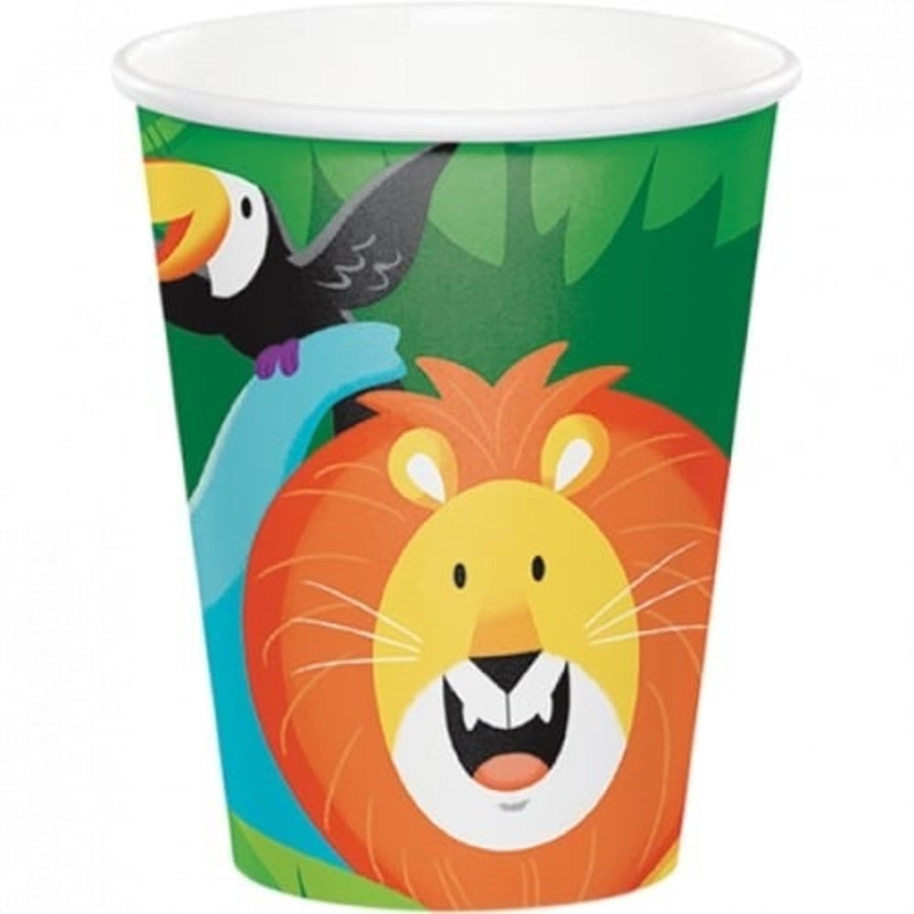 Creative Converting Cups Jungle Safari 266ML | 8 pieces