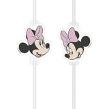 Rietjes Minnie Mouse papier | 4 stuks Rietjes Minnie Mouse papier | 4 stuks
