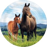 Creative Converting Horse & Pony Plates 18cm | 8 pieces Creative Converting Horse & Pony Plates 18cm | 8 pieces