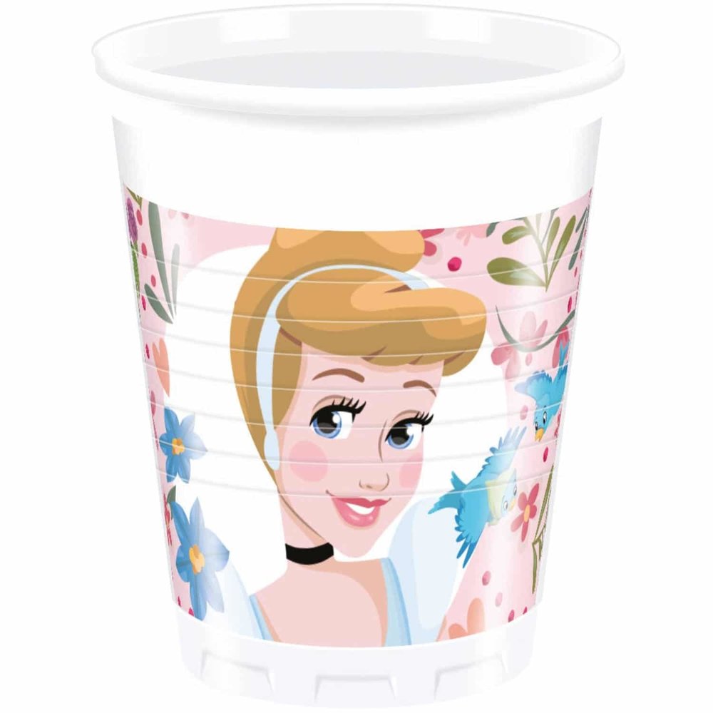 Procos Party Cups Disney Princess Dare to Dream 200ml | 8 pieces