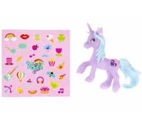 LG Imports Einhorn-Handout-Spielzeug mit Aufkleber 6 cm | pro Einheit
