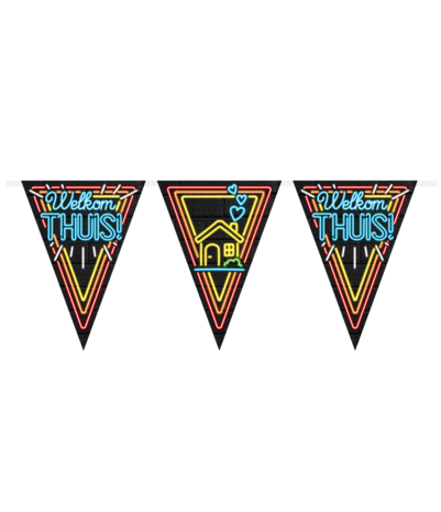 Slinger willkommen zu Hause Neon | 10mtr Slinger willkommen zu Hause Neon | 10mtr