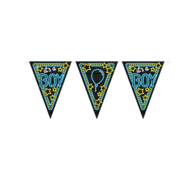 Paper Dreams Slinger It's a Boy Neon | 10mtr Paper Dreams Slinger It's a Boy Neon | 10mtr