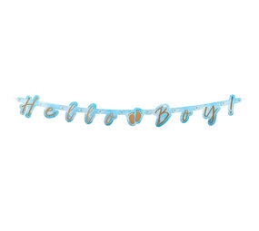 Boland Letteringer bonjour garçon! | 140cm Boland Letteringer bonjour garçon! | 140cm