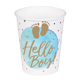 Boland Tasses Bonjour garçon ! 210 ml | 10 pièces Boland Tasses Bonjour garçon ! 210 ml | 10 pièces