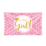 Facade flag It's a Girl XXL | 150x90cm