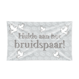 Fassade Flagge Hommage an das Brautpaar! Xxl | 150x90 cm Fassade Flagge Hommage an das Brautpaar! Xxl | 150x90 cm