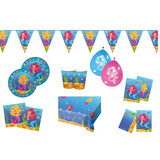 Paquet de fête de sirène | 8 personnes Paquet de fête de sirène | 8 personnes