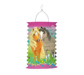Amscan Lampion jolie poney 28cm | par unité Amscan Lampion jolie poney 28cm | par unité
