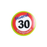 Paper Dreams Button Small 30 years of traffic sign | per Unit Paper Dreams Button Small 30 years of traffic sign | per Unit