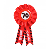 Paper Dreams Rosette 70 ans de panneaux de signalisation | par unité Paper Dreams Rosette 70 ans de panneaux de signalisation | par unité