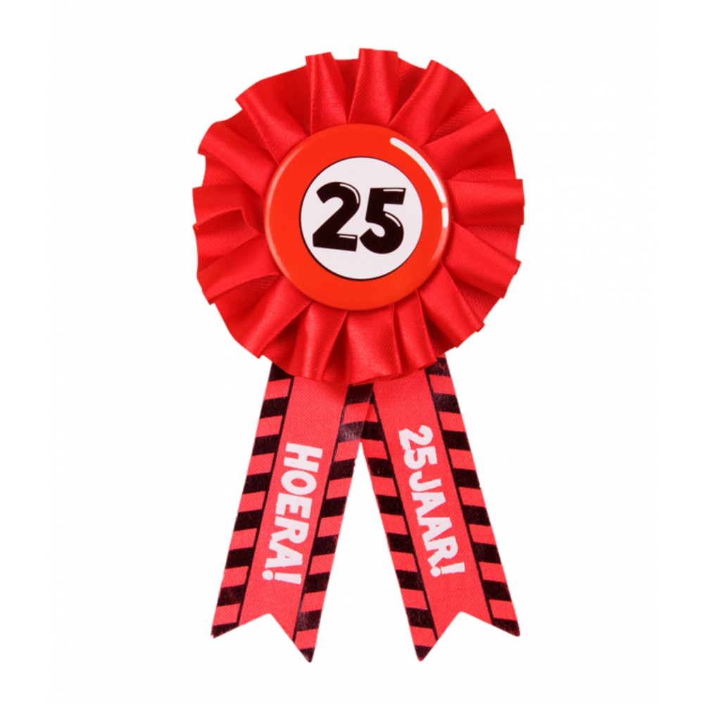 Paper Dreams Rosette 25 ans Signe de la circulation | par unité