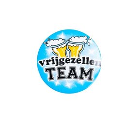 Paper Dreams Button klein vrijgezel man | per stuk Paper Dreams Button klein vrijgezel man | per stuk