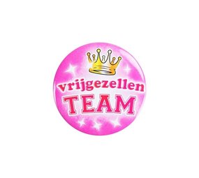 Paper Dreams Button klein vrijgezel vrouw | per stuk Paper Dreams Button klein vrijgezel vrouw | per stuk